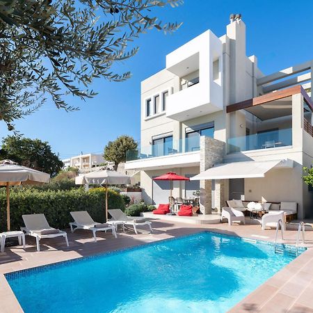 Terpsis Pool Villa Asgourou Exterior foto