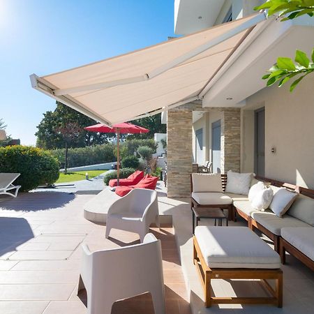 Terpsis Pool Villa Asgourou Exterior foto