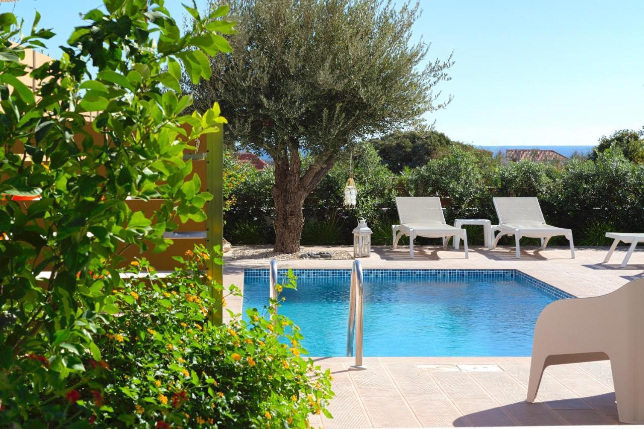 Terpsis Pool Villa Asgourou Exterior foto